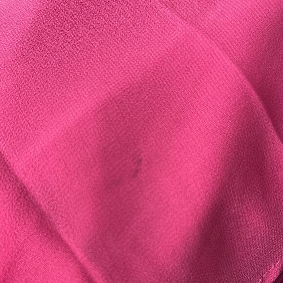 Torrid Chiffon Pink Cowl Neck Flowy Pleated Midi Dress - Picture 13 of 14